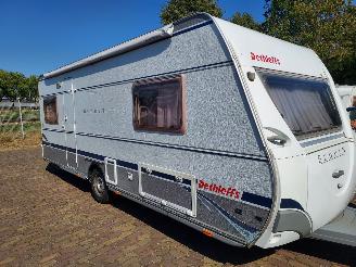 krockskadad bil caravan Dethleffs  540 V Beduin Enkele bedden+Mover+Luifel 2006/5