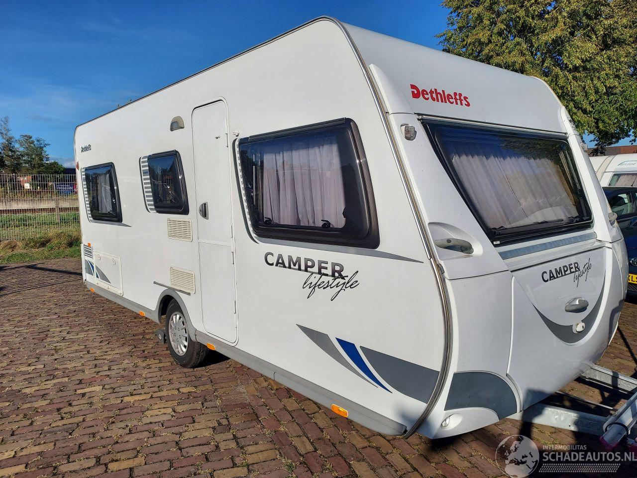 DETHLEFFS  Camper Lifestyle 510 V Enkele bedden-Mover-Levelsystem-Luifel