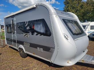 skadebil caravan Hobby  La Vita 455 Mover-Luifel-Fietsdrager 2011/6
