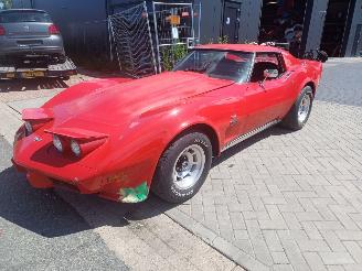 skadebil auto Chevrolet Corvette stingray 1977/1