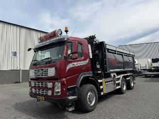 skadebil vrachtwagen Terberg  FM1350-WDGL 6X6 Met Kraan 2005/10