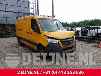 Autoverwertung Mercedes Sprinter Sprinter 3,5t (907.6/910.6), Van, 2018 314 CDI 2.1 D RWD 2019/6