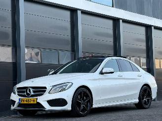 begagnad bil auto Mercedes C-klasse 220 CDI AMG Pano Camera Leer EURO-6 2015/2