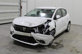 damaged Dacia Sandero 