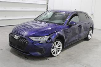 damaged passenger cars Audi A3  2022/12