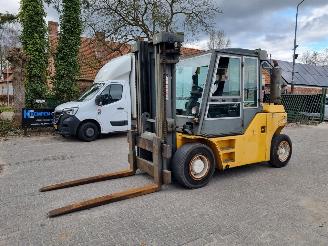 Unfall Kfz Maschinen Jungheinrich  DFG 660 6t Heftruck 2005/5