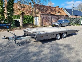 krockskadad bil aanhanger Tijhof TA 30 TA30-ANN autotransporter 450x210 3000KG 2019 MARGE 2019/7