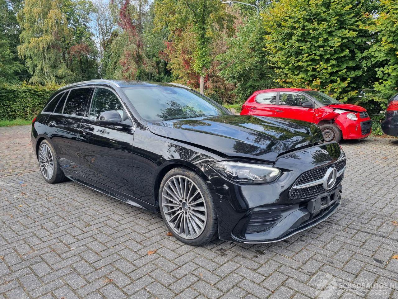 Mercedes C-klasse C180 Aut. AMG Line Pano Stoelverw Led
