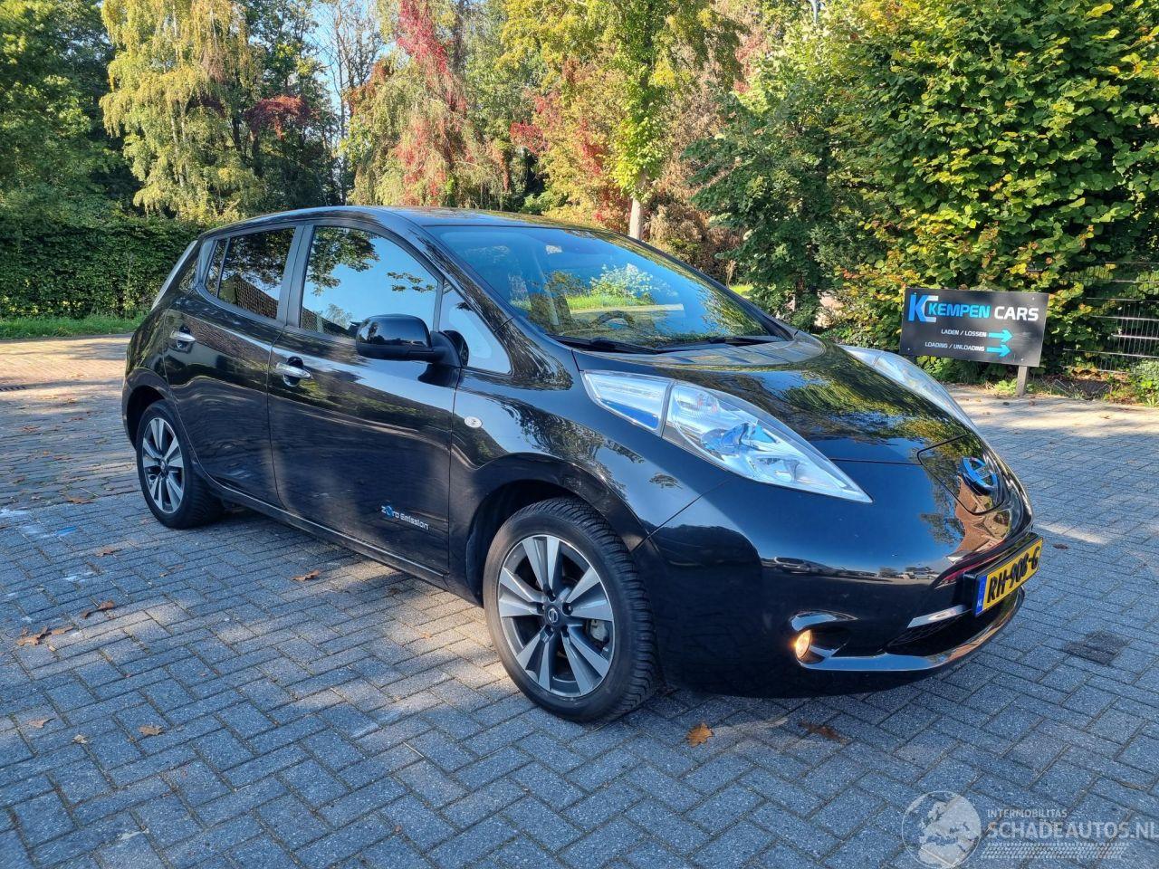 Nissan Leaf 30KWh Leder Navi Stoelverw.