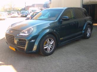 krockskadad bil auto Porsche Cayenne s magnum techart 2003/1