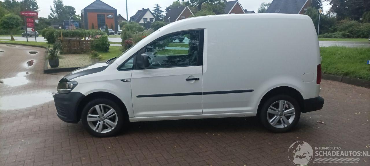 Volkswagen Caddy 2.0-TDI Airco StartStop Radio-Usb Stoffen bekleding Tussenschot met ruit 1e eigenaar