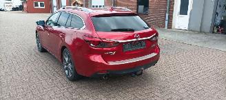 Mazda 6 2.2-diesel 175pk 4x4 Automaat Full-Led Full-Leder Memory Navi Head-up Blindspot systeem Bose-sound Climatecontrol CruiseControl radar Stoelverwarming Lichtautomaat Privacyglas keyless Entry trekhaak Parkeersensoren 19-inch mazda velgen picture 5