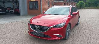 Mazda 6 2.2-diesel 175pk 4x4 Automaat Full-Led Full-Leder Memory Navi Head-up Blindspot systeem Bose-sound Climatecontrol CruiseControl radar Stoelverwarming Lichtautomaat Privacyglas keyless Entry trekhaak Parkeersensoren 19-inch mazda velgen picture 15