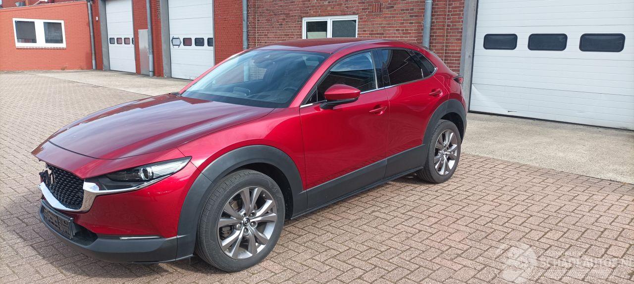 Mazda CX-30 Bj:08-2019 1.8-Skyactive Diesel Navigatie Climatecontrol Leder Memory Sportstoelen Blindspot Drivelane Headup Display Full-Led koplampen Led achterlichten Elektrische achterklep