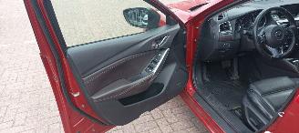 Mazda 6 Bj:02-2015 2.2D 175pk Automatik 4x4 Navigatie Leder Sportstoelen Headup Display Full-Led koplampen Led achterlichten Climatecontrol CruiseControl Stoelverwarming Lichtautomaat Privacyglas keyless Entry trekhaak picture 9