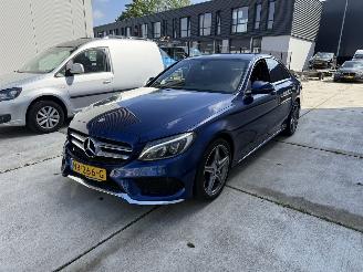 Coche accidentado Mercedes C-klasse C180 AMG LEASE EDITION - NAVI - CAMERA - LEDER 2017/2