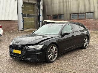 damaged passenger cars Audi A6 avant 55 TFSI Quattro 340Pk S-Line Bang&Olufsen 2019/6