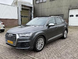 Voiture accidenté Audi Q7 3.0 TDI Quattro 7Persoons S-Line Pano Alcantara Hemel Bang&Olufsen Head-Up Sfeerverlichting 2016/6