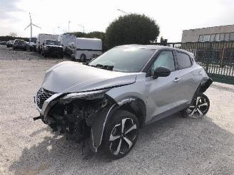 Voiture accidenté Nissan Juke 1.0 TURBO 2021/2