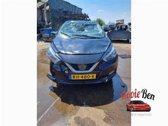 demontáž osobní automobily Nissan Micra Micra (K14), Hatchback, 2016 / 2024 0.9 IG-T 12V 2017/11