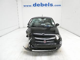 Damaged car Fiat 500 1.0 2021/2