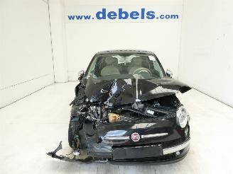 krockskadad bil auto Fiat 500 1.2 2014/2