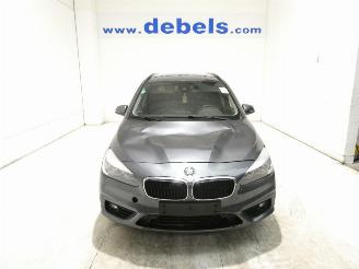 Damaged car BMW 2-serie 1.5D 216D 2017/3