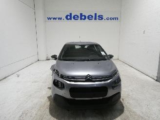 damaged passenger cars Citroën C3 1.2 III LIVE 2020/2