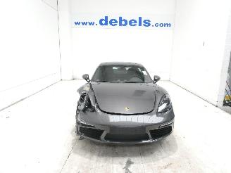 Voiture accidenté Porsche 718 Cayman CAYMAN 2018/12