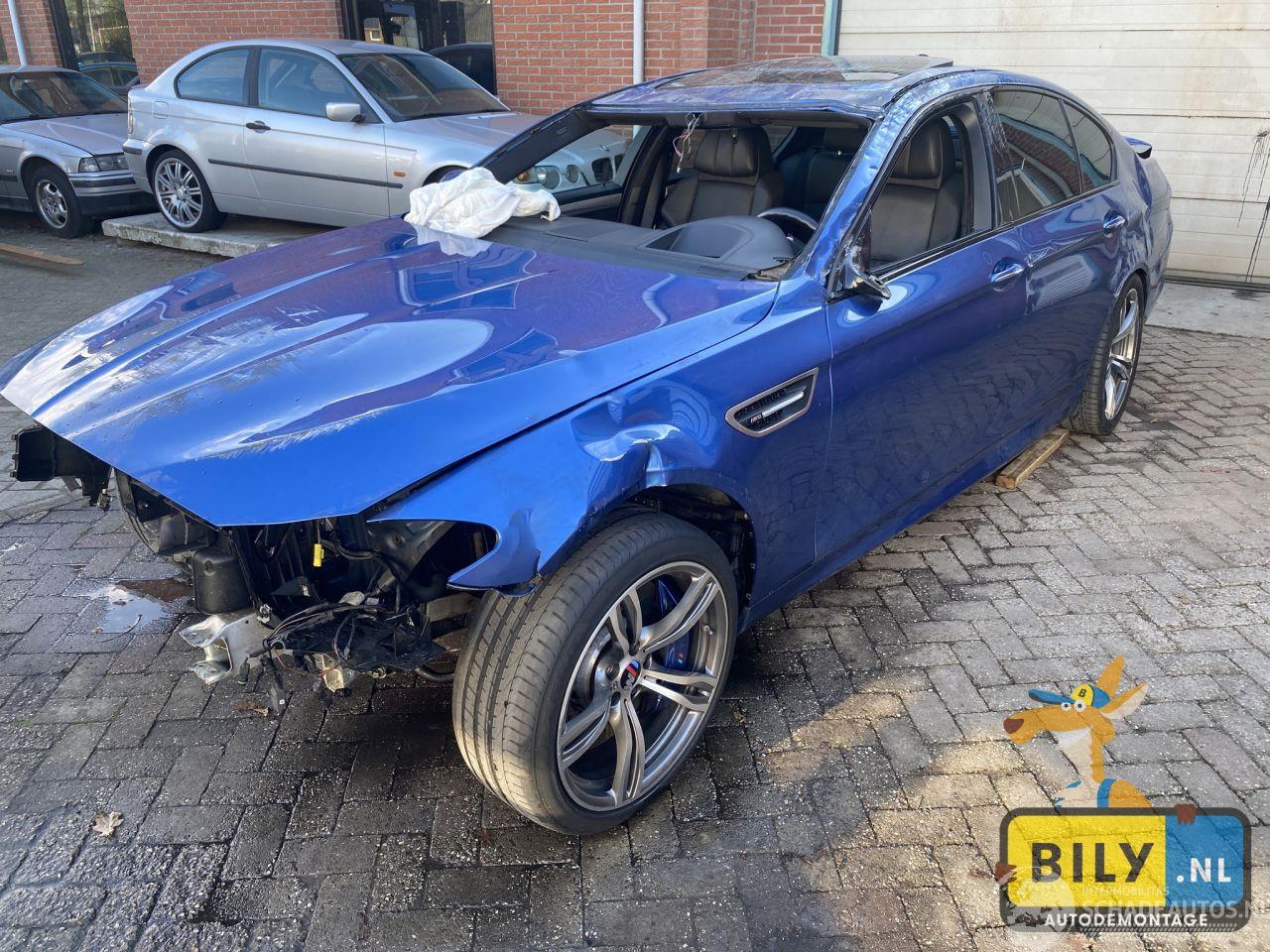 BMW M5 F10 M5 monte carlo blauw