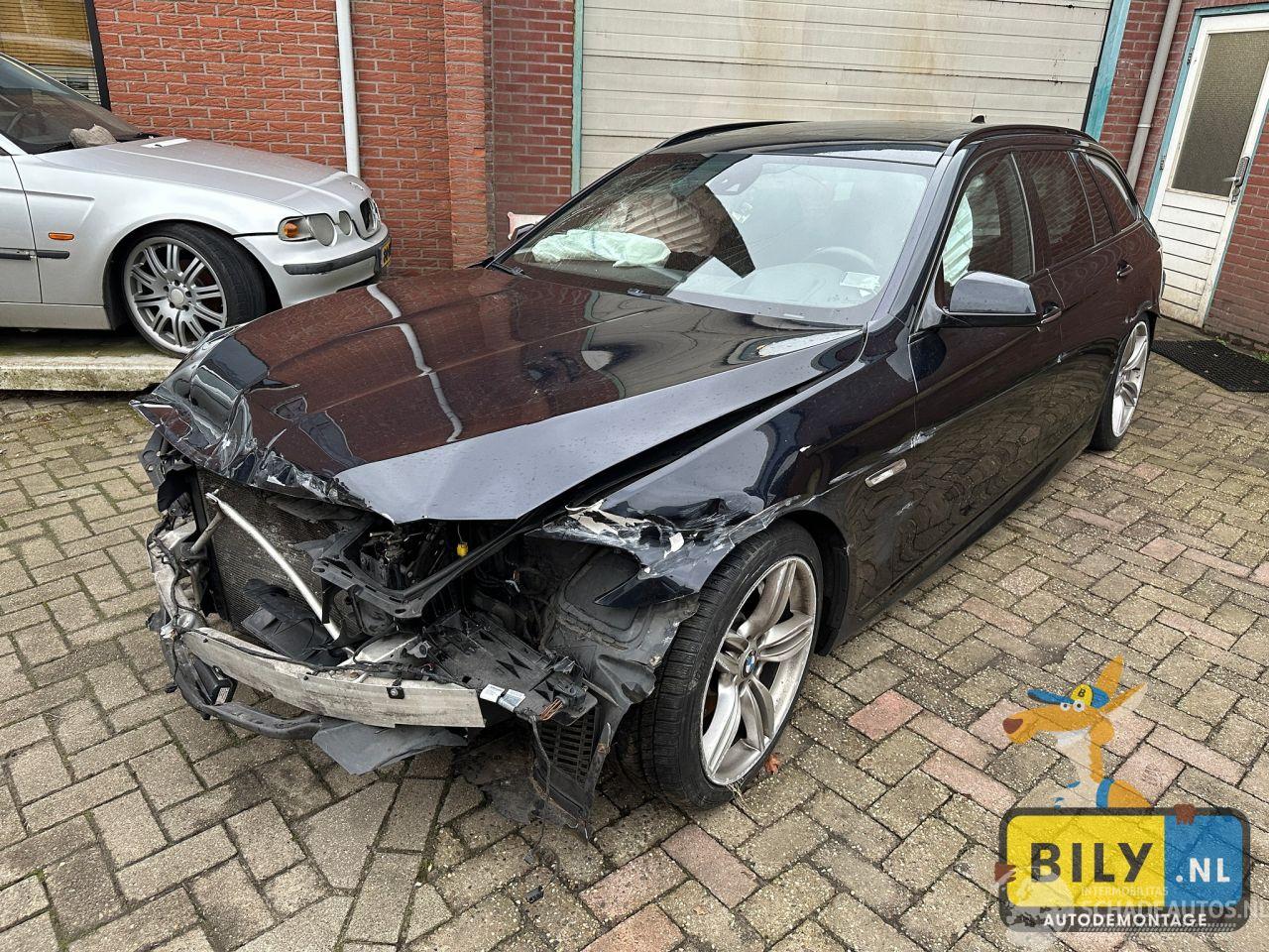 BMW 5-serie F11 530D N57 carbon schwarz metallic (416)