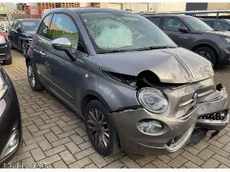 krockskadad bil auto Fiat 500 LOUNGE 2021/2