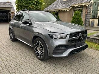 krockskadad bil auto Mercedes GLE 350 de 4MATIC AMG LINE PANO CAMERA NAVI LED 2022/8