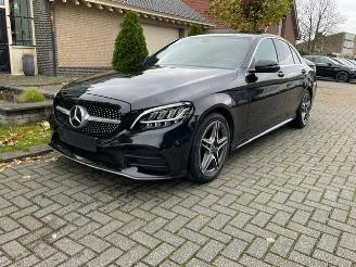 Damaged car Mercedes C-klasse 200 d AMG LINE  COMAND CAMERA PDC LEDER 2019/9