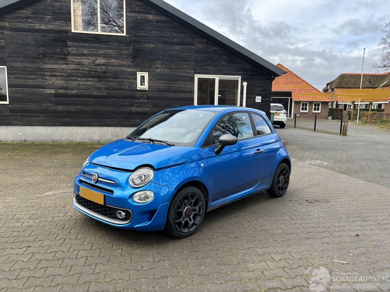Fiat 500S SPORT EDITION CLIMA NAVI/APP LEER LED B.J 2016 FACELIFT