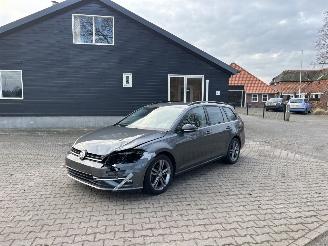 Volkswagen Golf VARIANT TSI 115 PK NAVI CLIMA CAMERA CRUISE B.J 2020 SCHROEFSCHADE picture 2