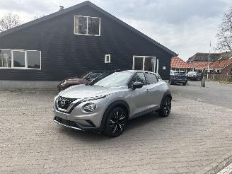 skadebil auto Nissan Juke N-DESGIN BOSE SPORT NAVI CLIMA CAMERA PDC B.J 2021 PLAATSCHADE 2021/7