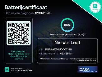 Vaurioauto  passenger cars Nissan Leaf Navi Clima Camera lmv B.J 2012 geen schade 2012/2