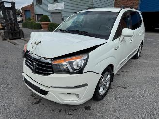 Coche accidentado Ssang yong Rodius  2016/6