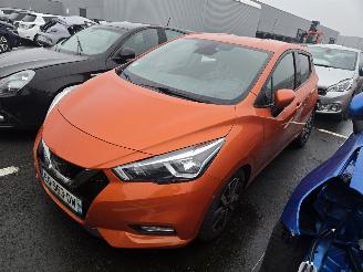 Voiture accidenté Nissan Micra 0.9 igt 2017/8