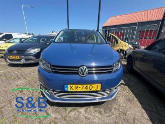 krockskadad bil auto Volkswagen Touran Touran (1T3), MPV, 2010 / 2015 1.4 16V TSI 140 2011/4