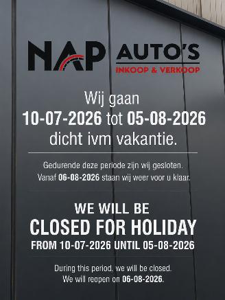 damaged passenger cars Audi  Gesloten VAKANTIE! 2026/1