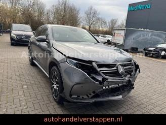 krockskadad bil auto Mercedes EQC 400 4Matic AMG Sport 300KW 2020/11