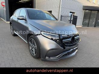 skadebil auto Mercedes EQC 400 4Matic AMG Sport 300KW Grau Magno 2022/12