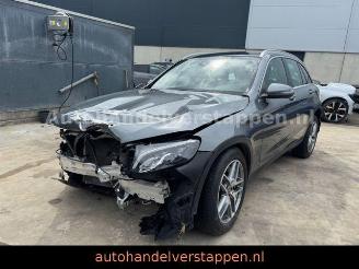 krockskadad bil auto Mercedes GLC 220 d 4Matic AMG Sport Pano 2018/9