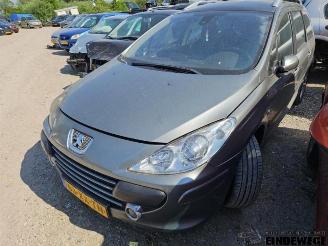 Uttjänta bilar auto Peugeot 307 307 SW (3H), Combi, 2002 / 2008 1.6 HDiF 110 16V 2007/11