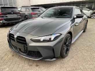 krockskadad bil auto BMW M4 Competition Coupe LCI* HEAD - UP - KAM - NAV* 2024/10