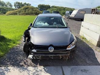 krockskadad bil auto Volkswagen Golf Golf VII (AUA), Hatchback, 2012 / 2021 2.0 TDI 16V 2013/1