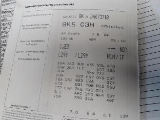 Audi A4 Avant A4 Avant (B8), Combi, 2007 / 2015 1.8 TFSI 16V picture 19