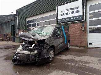 skadebil motor Peugeot Partner Partner (EF/EU), Van, 2018 1.6 BlueHDi 100 2019/8